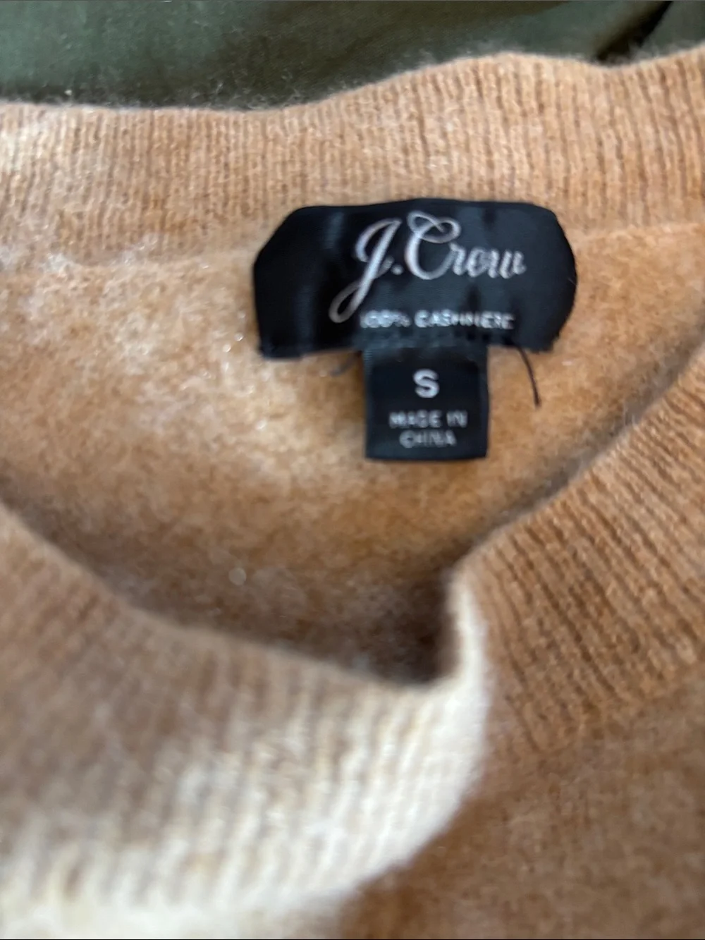 J. Crew Beige Crewneck Sweater